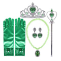Miniatyrbillede 1 af 9: Princess Crown Crown Halskæde FARVE 6 FARVE 6 Color 6