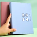 Miniatyrbillede 4 af 10: 2024 Agendabog Kalenderbog GRÅ grey