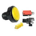 Miniatyrbillede 1 af 8: Arcade-knap Game Player-knap GUL yellow
