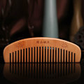 Miniatyrbilde 9 av 10: 2 stk Peach Wood Comb Fine Tooth Comb 5 5 5