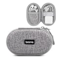 Miniatyrbillede 1 af 10: Digital opbevaringstaske USB-kabeltasker GRÅ STYLE 4 STYLE 4 grey Style 4-Style 4