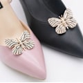 Miniatyrbilde 7 av 9: Rhinestone Shoe Clip Butterfly Shiny Dekorative Clip 5 5 5