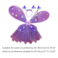 Pikkukuva 2 / 10: Glowing Wings Butterfly Wings -setit KELTAINEN yellow