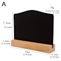 Miniatyrbillede 1 af 10: Mini Blackboard Message Sign A A A