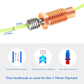 Miniatyrbild 2 av 10: 2st Upgrade Bi-metal heatbreak V6 Hotend A A A