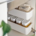 Miniatyrbilde 8 av 10: Oppbevaringsstativ Uttrekkbar Oppbevaring GRÅ Grey