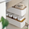 Miniatyrbillede 8 af 10: Opbevaringsstativ Træk ud Opbevaring HVID White