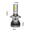 Miniatyrbillede 2 af 10: 2 Stk Bil LED Lys Konvertering Glober H4 H4 H4