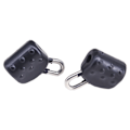 Miniatyrbilde 4 av 10: 20stk Abo Float Connectors Clear Snap SVART SORT Black