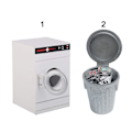 Miniatyrbillede 2 af 10: Simulation Trash 1:12 Dollhouse Trash 2 2 2