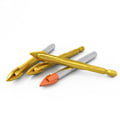 Miniatyrbilde 6 av 10: Borkrone Karbidbit 8MMHEX-1 HEX-1 8mmHex-1