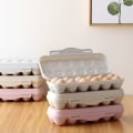 Miniatyrbillede 9 af 10: Æg Æske Æggeholder Bakke ABRIKOS 12 GITRE 12 GITRE Apricot 12 Grids-12 Grids