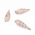 Miniatyrbillede 4 af 4: 20 stk Naturlig hvid Cowrie Muslingeskaller Charm Conch Shells