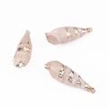 Pikkukuva 4 / 4: 20 kpl Natural White Cowrie Seashells Charm kotilokuoret