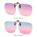 Pikkukuva 9 / 10: Clip-On Polarisoidut aurinkolasit Flip-up aurinkolasit Mirrored Pink