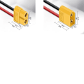 Miniatyrbild 2 av 10: XT60 Kabelkontakt Hane Hona XT60H Stickkontakt 10CMXT60-M XT60-M 10cmXT60-M