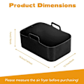 Miniatyrbillede 2 af 10: Silikone Gryde Varme Bagepande SORT black