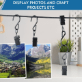 Pikkukuva 5 / 6: 50 kpl Verhopidikkeet String Light Clips Ripustuskoukut Verho