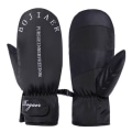 Miniatyrbillede 7 af 10: Kvinder Plys Handsker Snowboard Ski Handsker SORT black