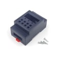 Miniatyrbillede 4 af 10: Elektronisk projektboks Vandtæt dæksel Projekt SORT 1 1 Black 1-1
