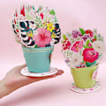 Pikkukuva 3 / 10: Pop Up -kimppu paperikukat 02 02 02