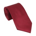 Miniatyrbillede 1 af 10: 8 cm Herre Slips Cravat VINRØD Wine red