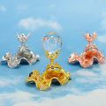 Miniatyrbillede 4 af 10: Frog Display Holder Krystalkugle Base C C C