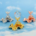 Miniatyrbillede 4 af 10: Frog Display Holder Krystalkugle Base F F F