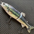 Miniatyrbilde 10 av 10: Multi Section Fishing lokke Minnow Bait 04 04 04
