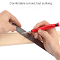 Pikkukuva 9 / 10: Carpenter Scribing Pen Professional Tools RED SET SET Red Set-Set