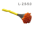 Pikkukuva 1 / 9: 200 kpl Fishing Bobber Stopper kumipapu L- 2,5-5,0 L- 2,5-5,0 L- 2.5-5.0