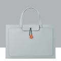 Miniatyrbillede 1 af 10: 13 14 15 tommer håndtaske til bærbar computer etui GRÅ 15-16 TOMM Grey 15-16 inch