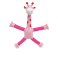 Miniatyrbilde 1 av 10: Giraffe Pop Tubes Dyre Sucker Leker ROSA Pink