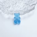 Miniatyrbild 2 av 10: 50st Bear Craft Smycken Tillbehör VIT white
