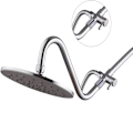 Miniatyrbillede 3 af 7: 2 STK Brusekobling Messing Rør Fitting Brusehoved Converter 2PCS