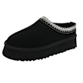 Miniatyrbillede 1 af 10: Platform Hjemmesko Fleece Hjemmesko SORT 40 Black 40