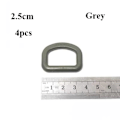 Miniatyrbild 1 av 10: 4st Bälteskrokar Webbing Spännen GRÅ 2.5CMSTYLE 1 STIL 1 Grey 2.5cmStyle 1-Style 1