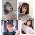 Pikkukuva 7 / 10: Liuhai Hair Patch Reissue Block tummanruskea 25cm 25cm dark brown 25CM-25CM