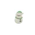 Miniatyrbillede 2 af 4: 10 stk Mini Snemand Form Silikone Perler Farverig Snemand Spacer