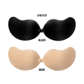 Miniatyrbillede 3 af 10: Invisible bras lingeri SORT B B black B-B