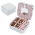 Miniatyrbillede 9 af 10: Jewels Etui Rejse Smykke Etui BEIGE Beige