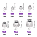 Miniatyrbillede 2 af 7: 170 stk. Acorn Cap Nuts Kuppel Cap Nuts Hex Nuts Sortimentssæt