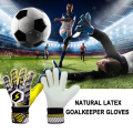 Miniatyrbilde 9 av 10: Keeperhansker Fotballhansker GUL STØRRELSE 9 yellow size 9