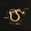 Pikkukuva 8 / 10: Karabiini D jousen niitit 9MMSTYLE 1 STYLE 1 9mmStyle 1
