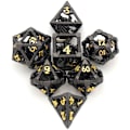 Miniatyrbild 1 av 10: 7st DND Metal Dice Set Game Dice 02 02 02