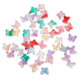 Pikkukuva 1 / 2: Butterfly Charms Gradient Riippuvat Koristeet Lasi Crystal Charms
