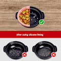 Miniatyrbilde 9 av 10: Slow Cooker Liners Slow Cooker Divider Liner RED M red M