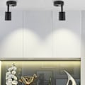 Miniatyrbillede 4 af 10: LED Væglampe Camper Van Lys SORT VARMT-LYS VARMT-LYS Black Warm-Light-Warm-Light