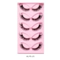 Pikkukuva 1 / 10: Tekoripset 3D Fox Eyelashes HLY5-21 HLY5-21 HLY5-21