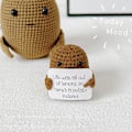 Miniatyrbild 8 av 10: Positiv potatisstickad potatisdocka 2 2 2